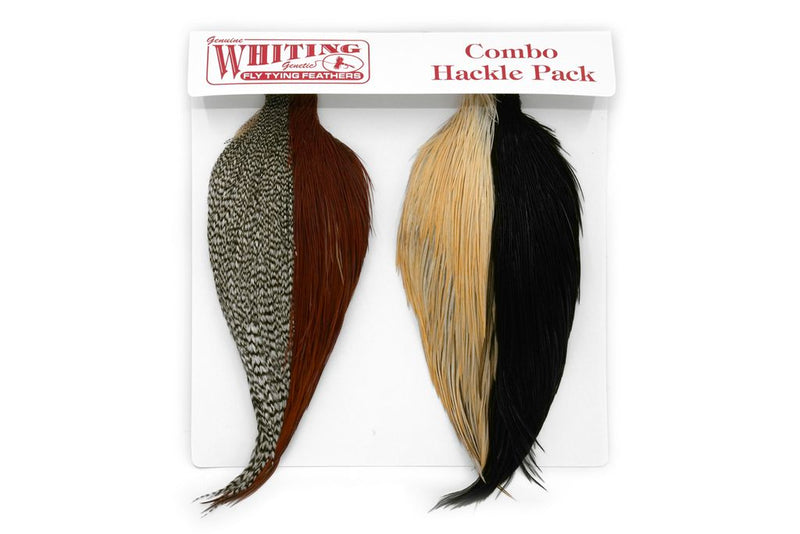 Whiting Introductory Hackle Pack Four 1/2 Capes