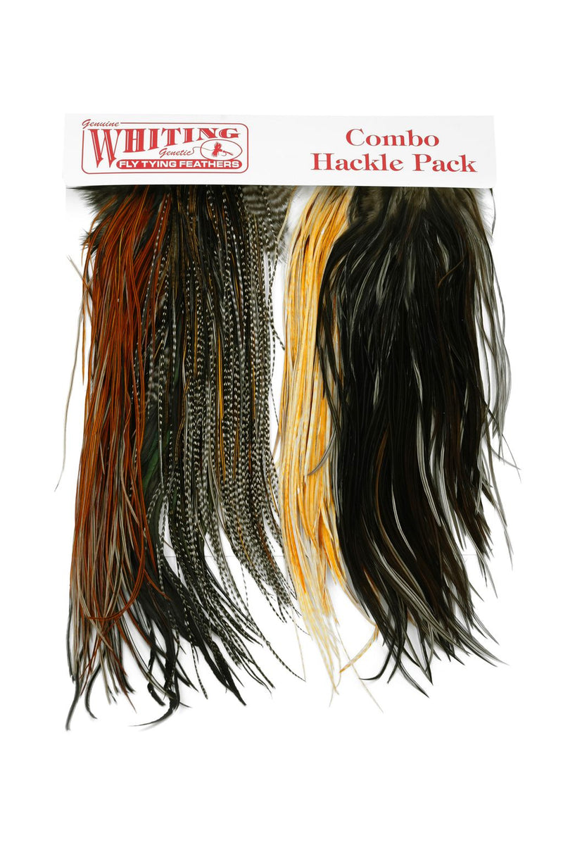 Whiting Introductory Hackle Pack Four 1/2 Saddles