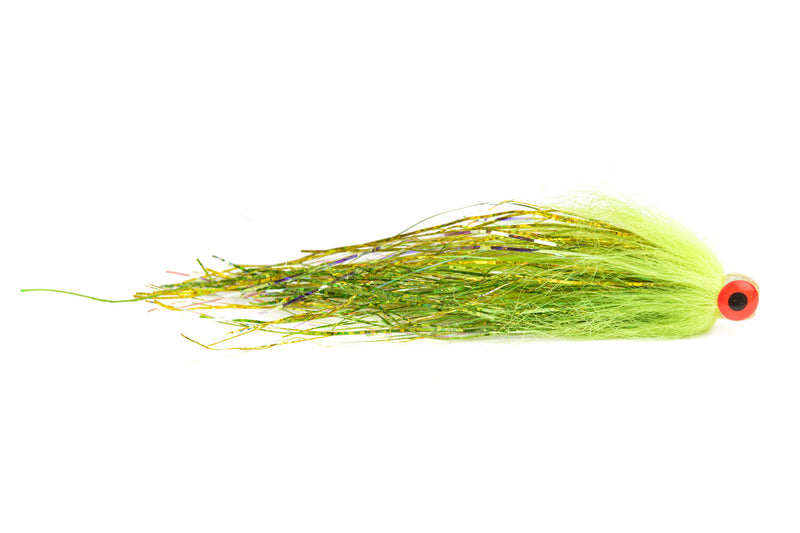 Bauer's UV Chartreuse for Wiggletail Pike Tube