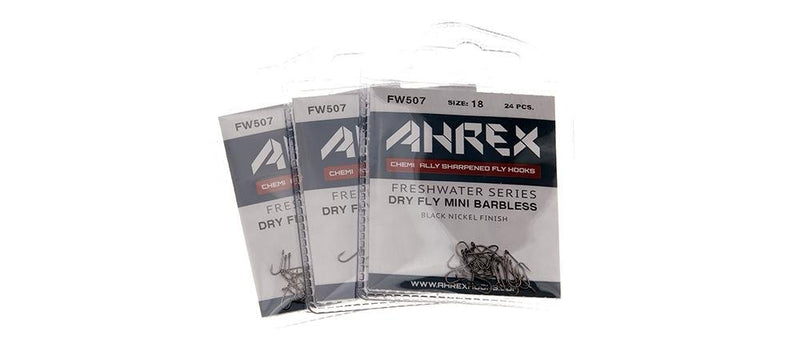 Ahrex FW507 Dry Fly Mini Hook Barbless_3