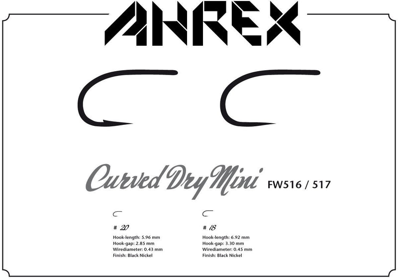 Ahrex FW516 Curved Dry Mini Barbed_2