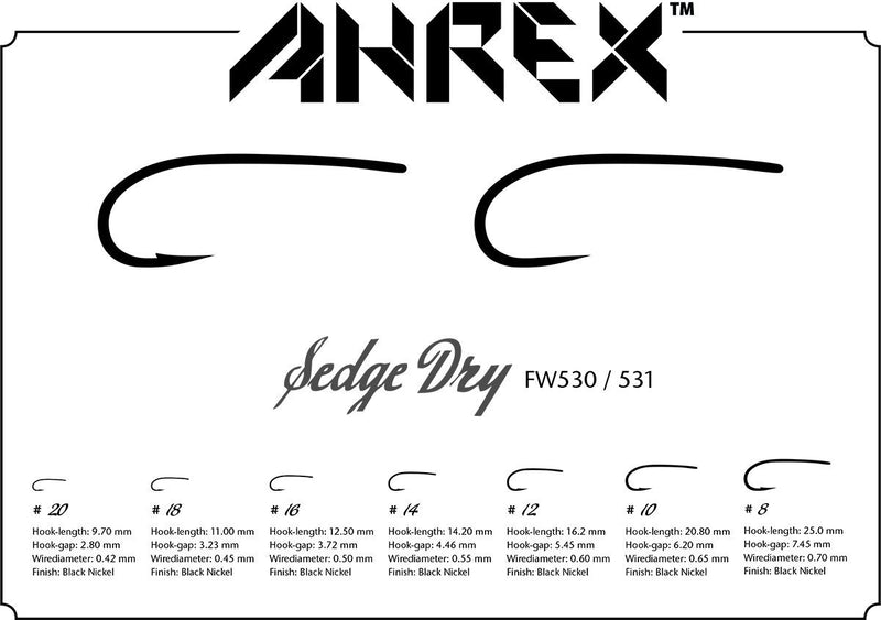 Ahrex FW530 Sedge Dry Barbed_2