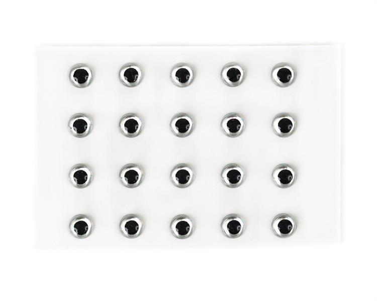 Epoxy Eyes 3.1 mm Svart/Silver_1