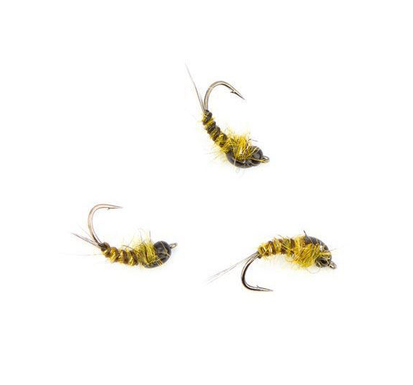 G.H Ribbed Tungsten Nymph Olive_1