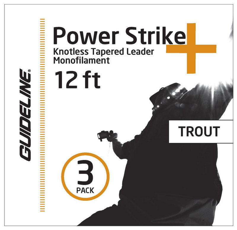 Guideline Power Strike 12ft 3-pack - Taperad Tafs_1