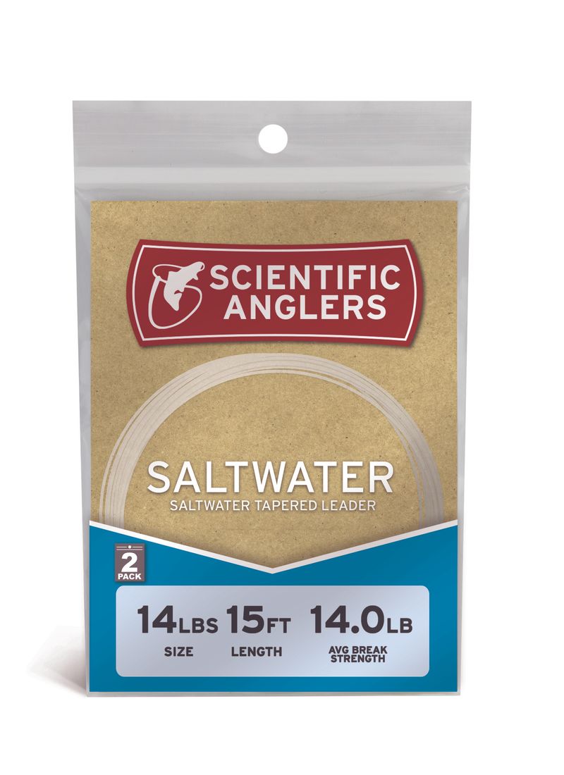 Scientific Anglers Saltwater Leader 9ft - Taperad Tafs