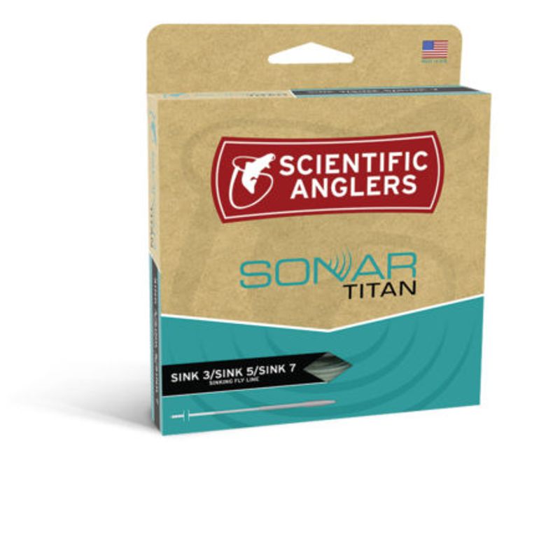 Scientific Anglers Sonar Titan Triple Density S3/S5/S7 -. Fluglina