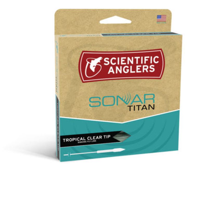 Scientific Anglers Sonar Titan Tropical Clear Tip - Fluglina