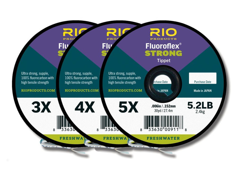 RIO Fluoroflex Strong Tippet 3-Pack - Tippetmaterial_1