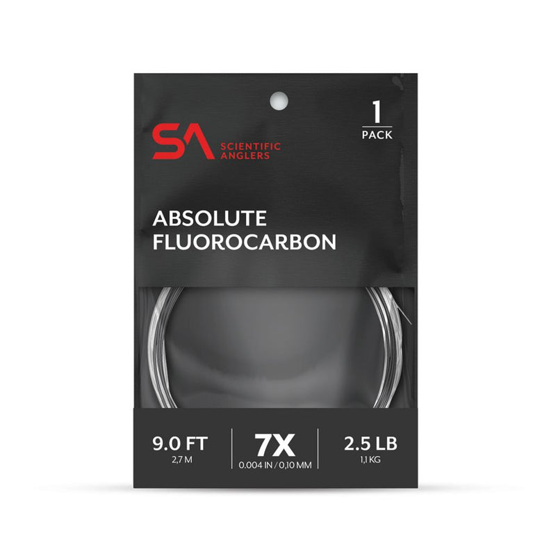 Scientific Anglers Absolute Fluorocarbon Leader 12' - Taperad Tafs_1